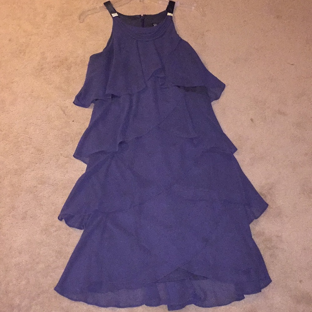 Navy blue dress